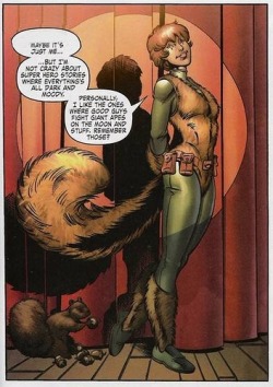 simplycrazyhunter:  Squirrel Girl needs a