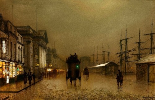 rozi-pesimizam:John Atkinson Grimshaw (British, 1836 - 1893)
