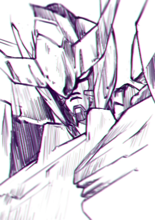 ガンダムバルバトス　ドローイングGUNDAM BARBATOS  Drawing