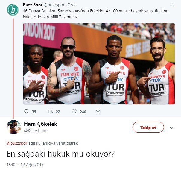 En sağdaki Hukuk'mu okuyor?