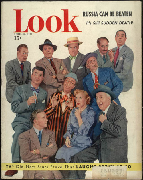 citizenscreen:  In 1951 Look Magazine paid tribute to the former vaudevillians who occupied muc