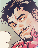 starkstower:  Just appreciating Tony Stark's face in Avengers Assemble #9  