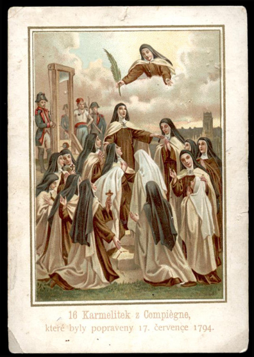 ordocarmelitarum - The 16 Carmelite Martyrs of Compiègne - 17...