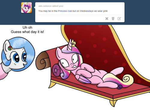 ask-googlechrome:  »So how happy are folks who save hundreds of dollars switching to Geico? »I’d say happier than Chrome reciting an old annoying joke with an underlying innuendo ((I’m sure filly Rarity won’t mind if Cadance barrows her sofa))