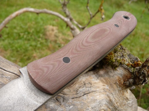 Pimped Condor Bushlore . This had been a rather used &amp; abused Scandi knife ,see here.https:/