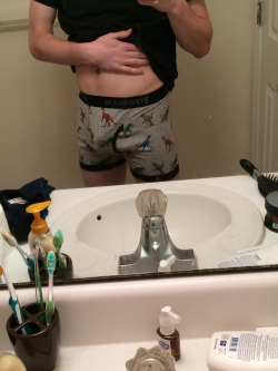 haveitjoeway:  my cute ass dinosaur underwear &lt;3