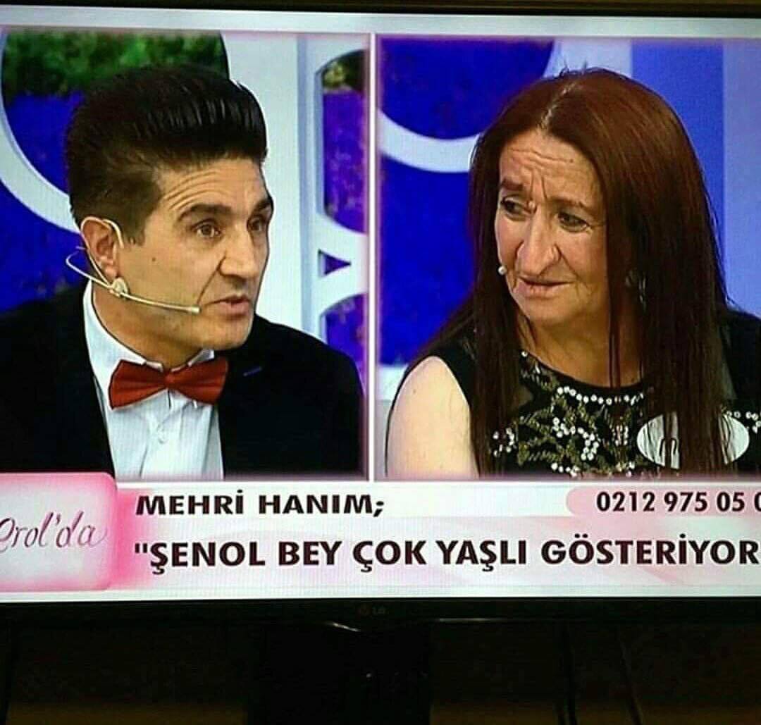 Mehri Hanım:
- Şenol bey...