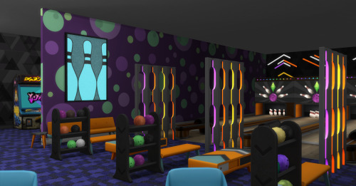 Galactic BowlTechnically it’s a lounge lot, but it’s a bowling alley and arcade. If only we could ge