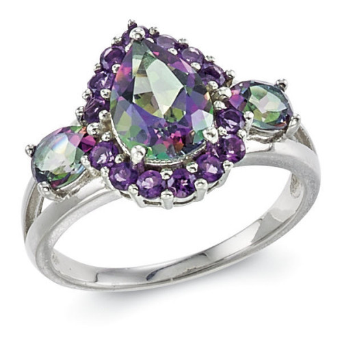 Mystic Topaz Ring - Women’s Romantic & Fantasy Inspired Fashions ❤ liked on Polyvore (see more g