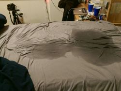 I was dared to wet the bed and uh&hellip; I might’ve taken it a little too far ^^; 