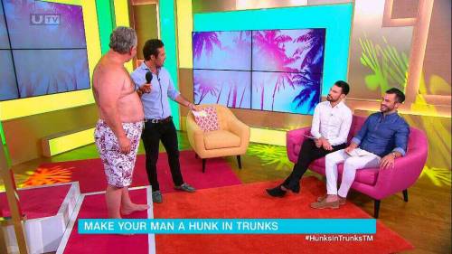 bigmenoftvandfilm: Ruben, a 58 year old taxi driver from London on ‘This Morning.’