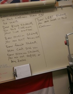 lela-queen-of-the-water-tribe:  Today my favorite teacher had this written on his board