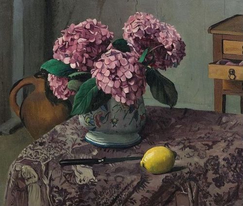 trulyvincent:Hortensia et CitronFelix Vallotton 1923