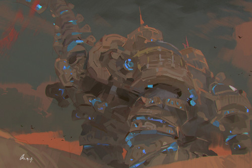 thecollectibles:  Hyrule sketches by Asen Liy  