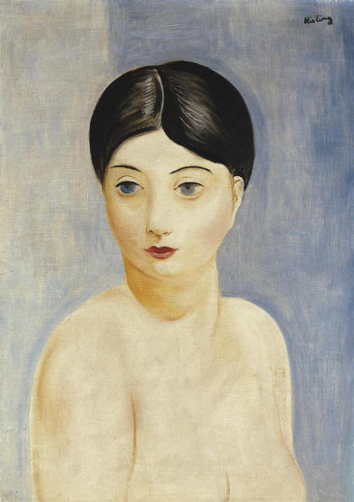 Seated Nude Woman, Moise Kisling