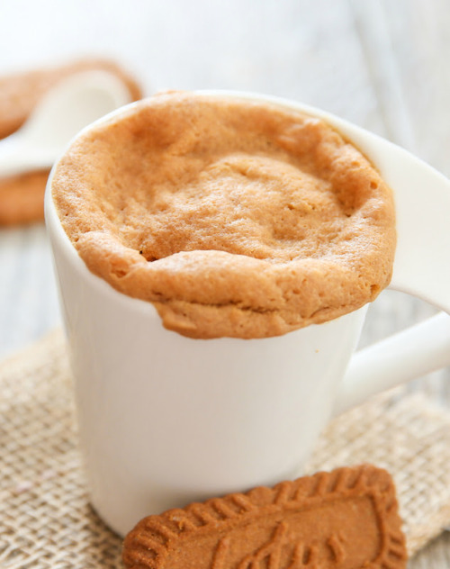 foodffs:4 INGREDIENT COOKIE BUTTER MUG CAKEReally nice recipes. Every hour.Show me what you cooked!