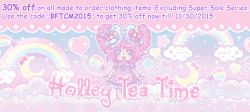holleyteatime:    30% off on all made to