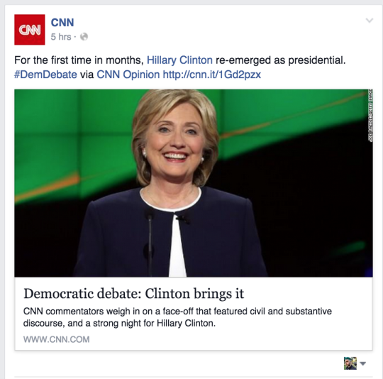 zerowings:  rlmjob:  if you’re wondering why CNN is biased towards Hillary even though the public seems to agree that Bernie came through last night on multiple fronts heres something interesting   #staywoke