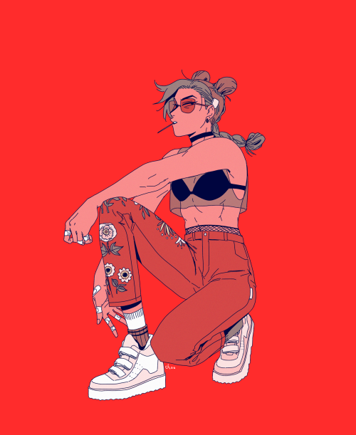 choodraws:JOLYNE x BOOTLEG GUCCI