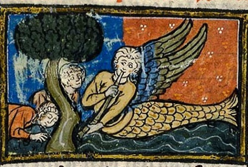 nihtegale:Another medieval mermaid