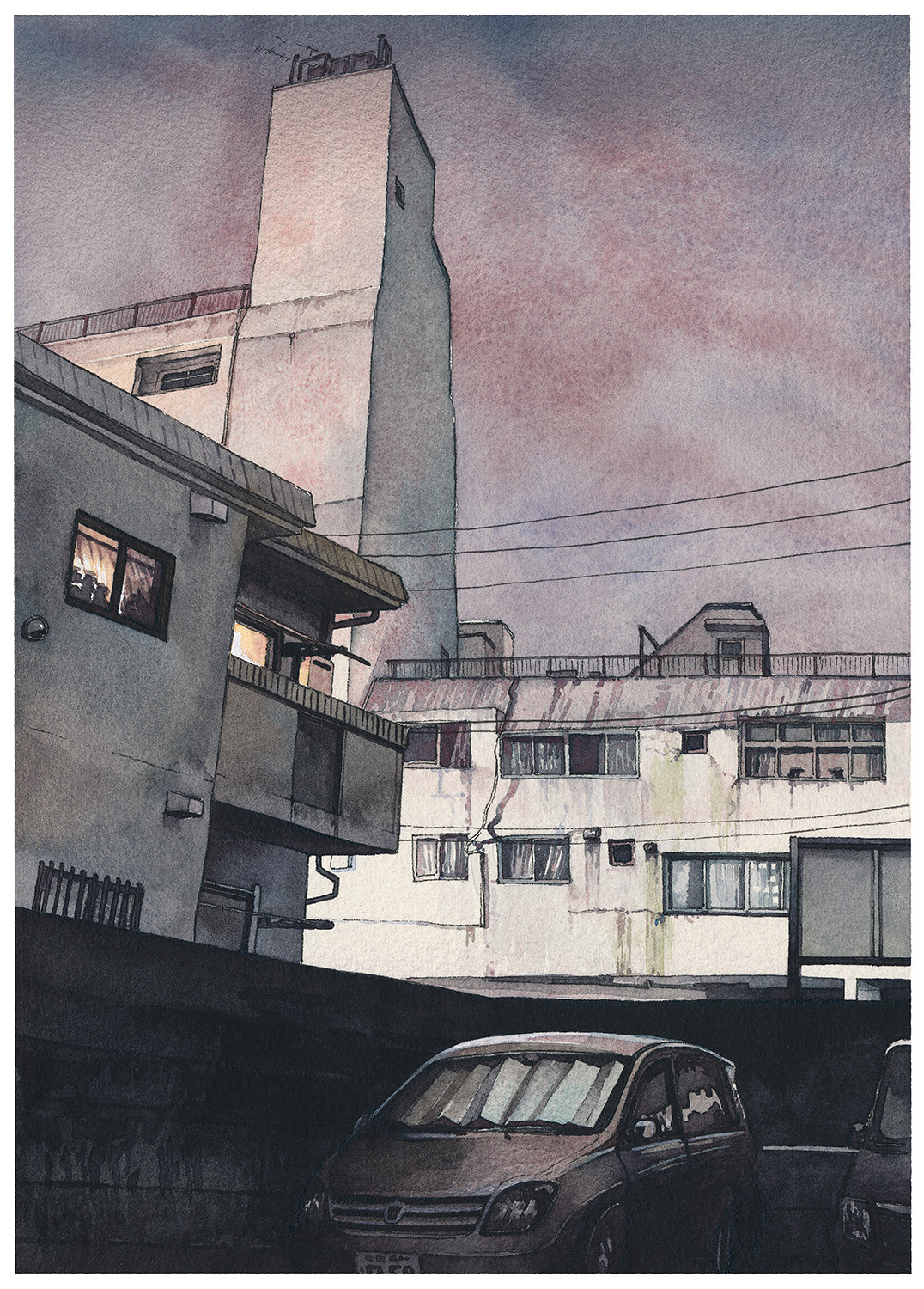 Mateusz Urbanowicz — I wanted to try a new watercolour sketchbook I