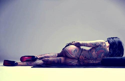 Tattooed. Different.