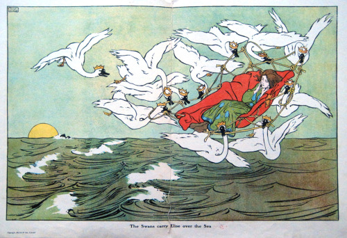 newberryprinting:Hans Christian Andersen’s classic The Wild Swans was first published October 2, 183