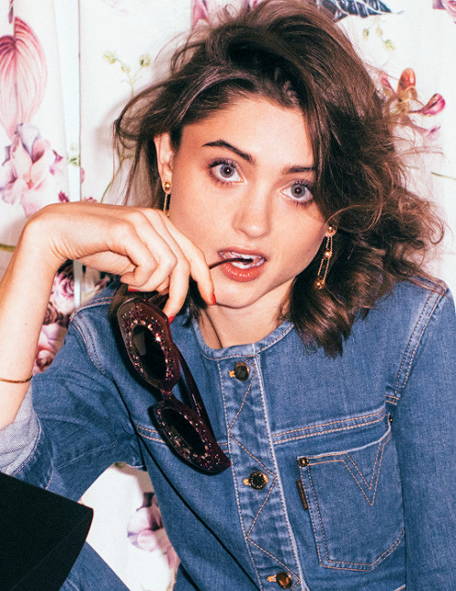 paulthomasandersons:Natalia Dyer photographed by Ben Ritter for The Coveteur, 2017