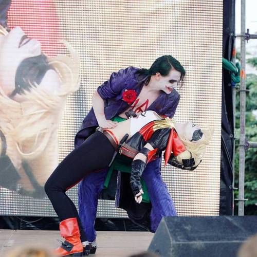 So mad mad love Fandom - Injustice Characters - Harley Quinn, Joker Cosplayers - Moonychka (me), Ree