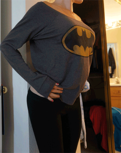 sexncomics:  #Batman #Shirt #AnimatedGIF 