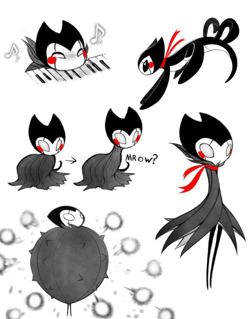 Just Some Hollow Knight Nonsense Ive Drawn This Past Week.(Most Are About Grimm Tho)