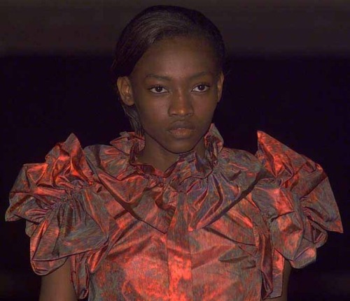 oluchi @ bernhard wilhelm fw01