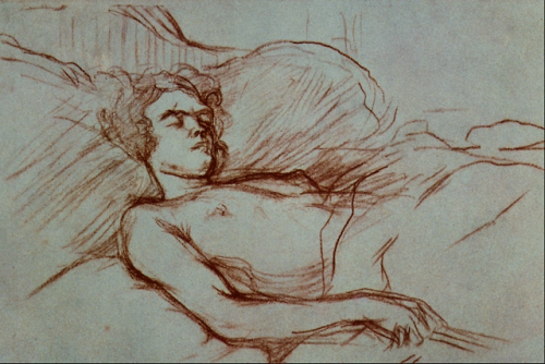 artist-lautrec - Sleeping Woman, Henri de...