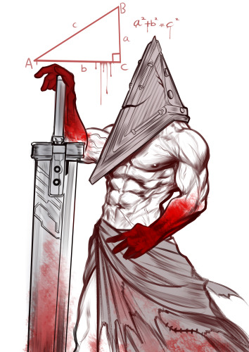 Sword Pyramid Head by prisla on DeviantArt