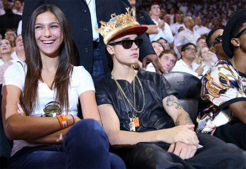 What made King Joffrey Bieber happier?  The Miami Heat slaughtering the Indiana Pacers in Game 