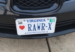 cryblo:  toshio: just saw the freakiest license plate in my area @needs-hell-p