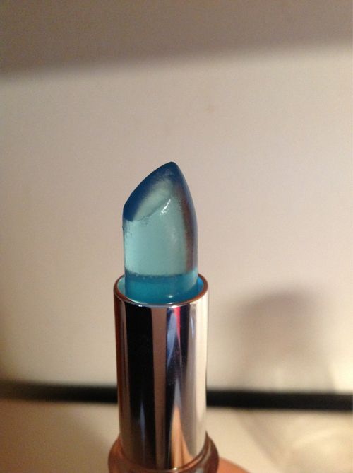 ryanvallejo:  korralight:   okay so coral blue number 5 semi gloss lipstick  exists   i want it and i don’t even wear lipstick 