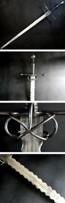 Darksword-Armory:  German Or Swiss Two Handed Sword (Hand &Amp;Amp; A Half Sword)