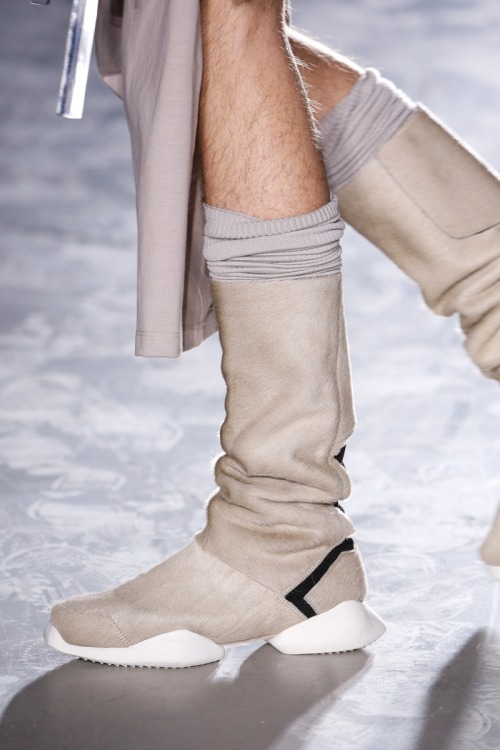 Shoes Fashion Blog Rick Owens x Adidas Men’s Fall 2015 via Tumblr