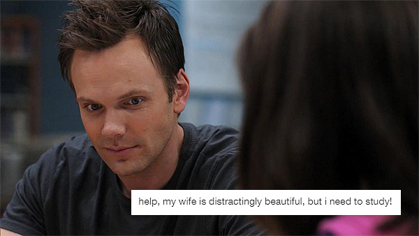harryspaceshipmchale:  Jeff &amp; Annie + @help-mywife 