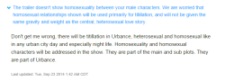 carvinore:  senkonmeiraku:  urbance fan questions being addressed, aka why you should read the kickstarter instead of just relying on tumblr posts  mega important you guys