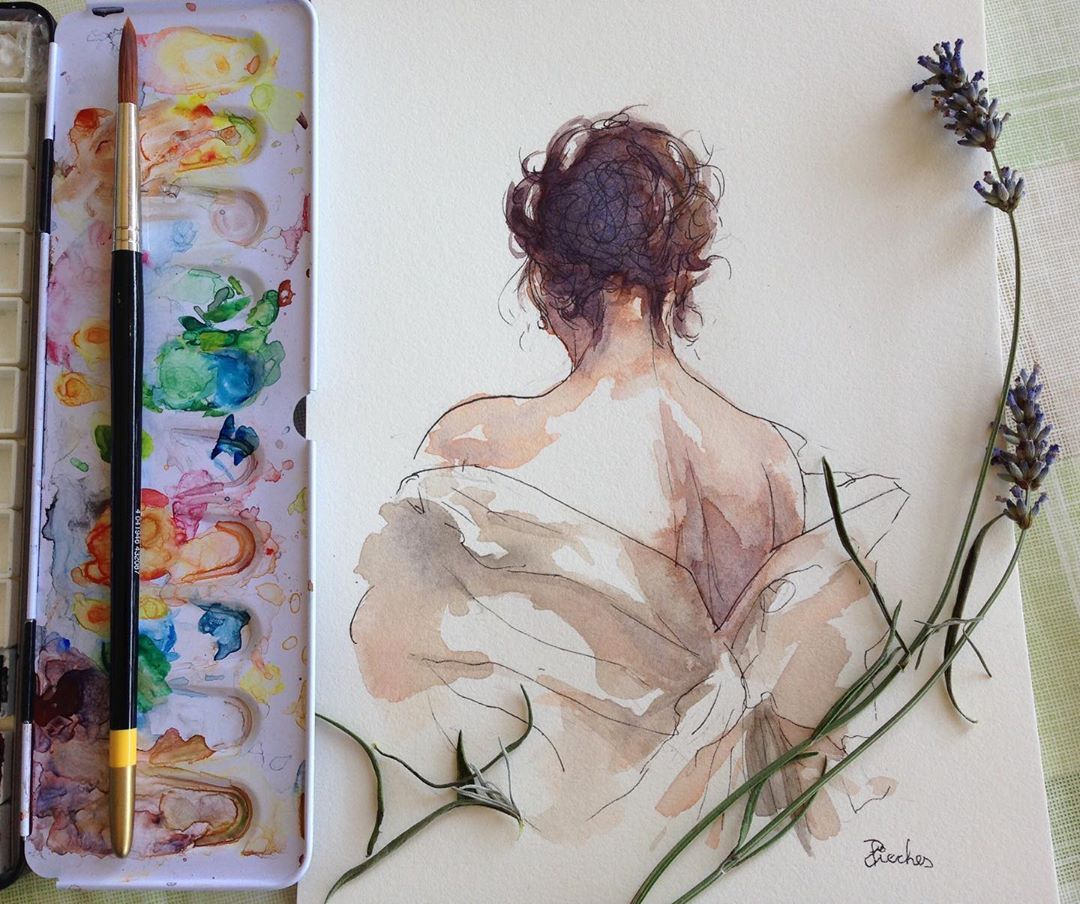 aquarellepainting #watercolor #aquarelle #art #watercolorpainting