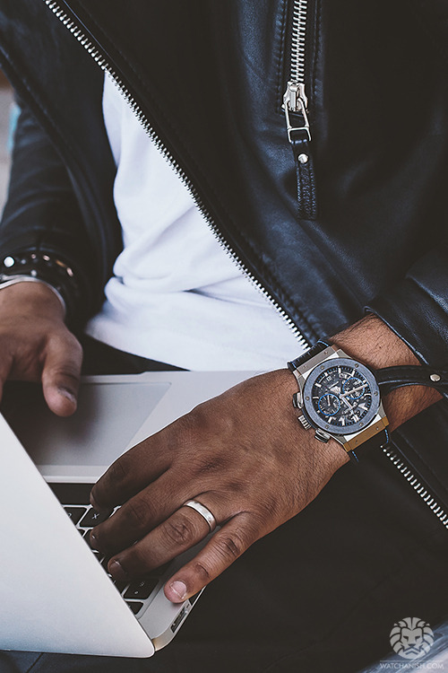 watchanish:  Now on WatchAnish.com - Our Hands-On Review of the Hublot Classic Fusion