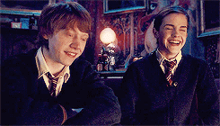 wolfbanged-deactivated20160722:  fangirl challenge: [3/15] pairings↳ ron and