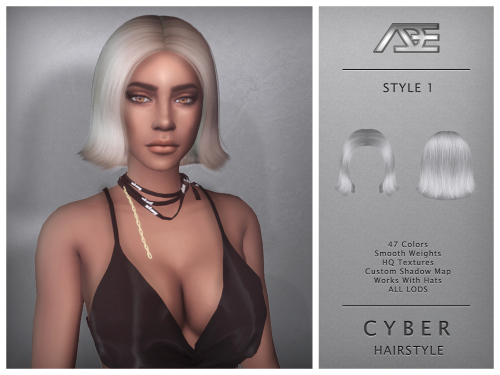 NEW HAIRSTYLES FOR SIMS 4, Inspired by Doja Cat from Cyber S** Music Video!!!Hairstyles:Cyber Hairst