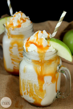 lustingfood:  Caramel Apple Milkshake 