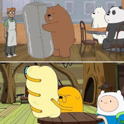 cartoonnetwork:  Grizz and Jake share the