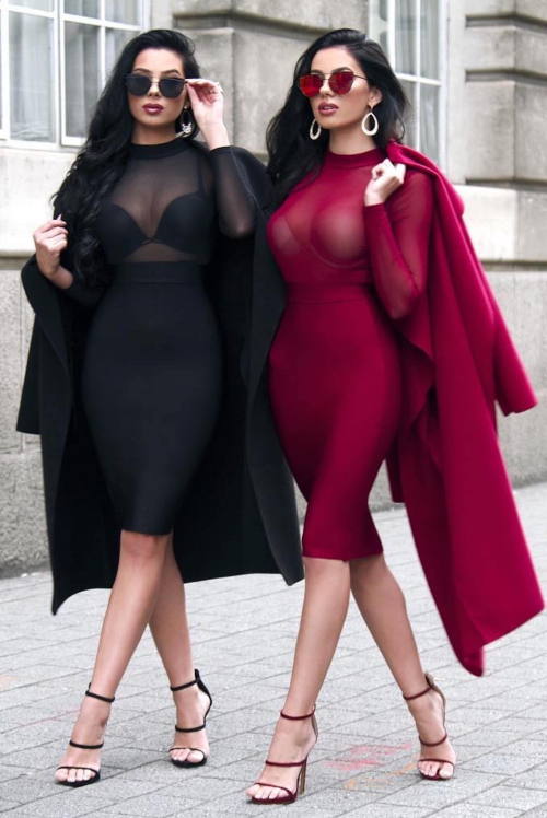 bimbotrainingacademy:  Inspired by Stendhal, Le Rouge et le Noir modeled by Bimbo Training Academy s