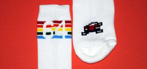 The Commodore from Sock Union - $12.00The Commodore 64 was the first computer for many c