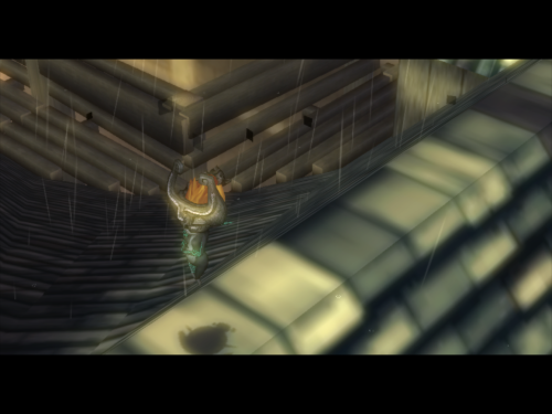 triforce-princess:  TP on Dolphin emulator vs TPHD - Escaping Hyrule Castle (unedited) Click for higher resolution   Midna babe~ <3